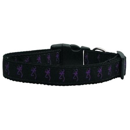 UNCONDITIONAL LOVE Purple Deer Nylon Ribbon Dog Collars Medium UN805126